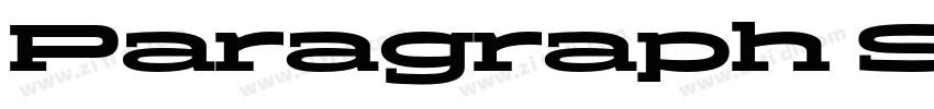 Paragraph Stretch Bo字体转换